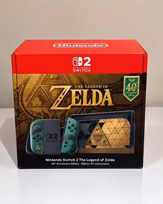 Nintendo Switch 2 - Zelda Edition NUOVA non tratta