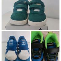 Stock 3 paia di scarpe bambino 