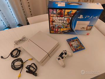 PS4 Bianca Edizione Limitata – Condizioni Perfette