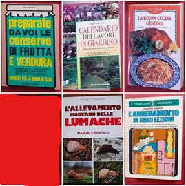 Libri vari giardinaggio bricolage fai da te casa