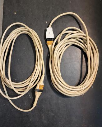 3 Prolunghe Elettriche 8m/11m/8m