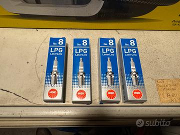 4 candele NGK 6806 LPG Laser Line