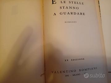 E LE STELLE STANNO A GUARDARE - A.J. Cronin