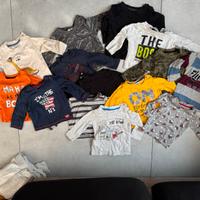 Stock magliette maniche lunghe