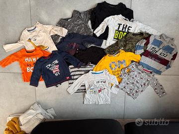 Stock magliette maniche lunghe