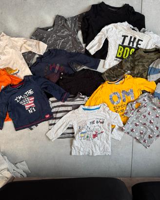 Stock magliette maniche lunghe