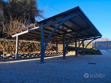 Carport auto su misura 