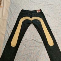 Jeans Evisu Blu size 38