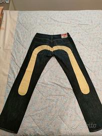 Jeans Evisu Blu size 38