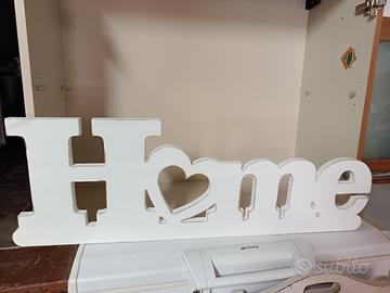 scritta shabby chic 