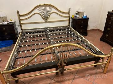 Letto in ottone da artigianato
