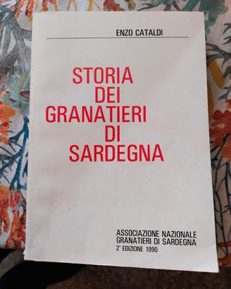 Libro militare Storia dei Granatieri di Sardegna