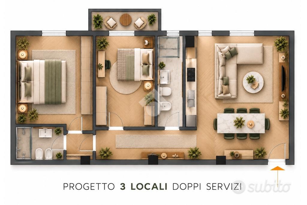 Appartamento – Milano, Vialba, Quarto Oggiaro - Vista 3