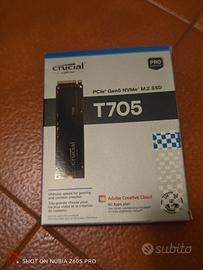 SSD 4TB CRUCIAL T705 Gen5 