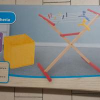 Stendibiancheria in legno