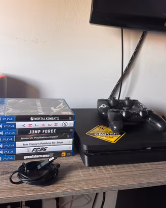 Ps4 Slim 1T Modificata (HEN) + Giochi + Controller