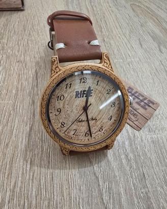 Orologio in legno Rifle