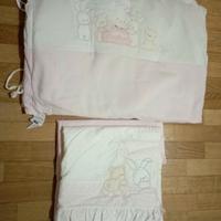 paracolpi e copri piumone Chicco 