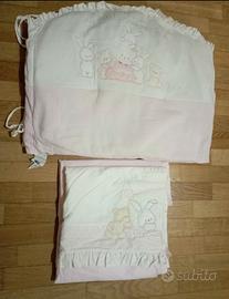 paracolpi e copri piumone Chicco 