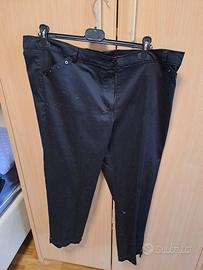 n. 1 paio pantaloni donna cotone neri  m