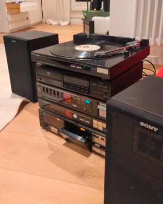 Impianto completo Hi- fi Sony 