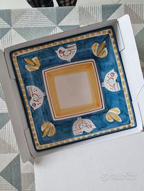 Centrotavola svuotatasche ceramica Solimene