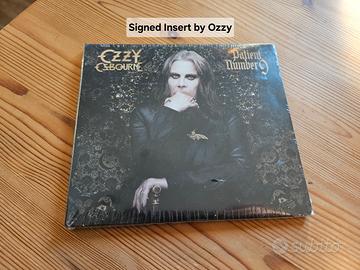 Ozzy Osbourne Black Sabbath Cd Autografato