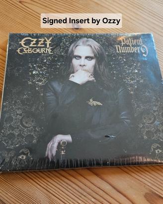 Ozzy Osbourne Black Sabbath Cd Autografato