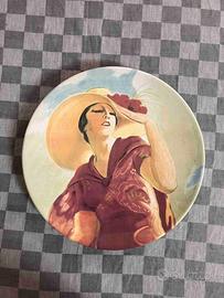Piatto ceramica da collezione  Marcello Dudovich