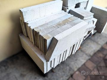 Blocchi in cemento isolante alleggerito
