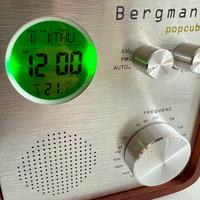 Radio Fm Am PopCube Bergmann iPod Dock portatile