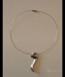 Collana rigida in acciaio Breil edizione fulmine