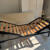 Rete singola a doghe regolabili