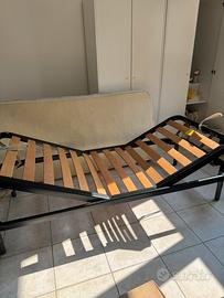 Rete singola a doghe regolabili