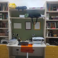 Libreria con scrivania (del mobiliere)