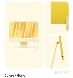 Imac  24 giallo