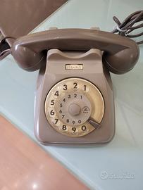 telefono a disco vintage anni 70