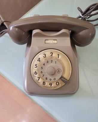 telefono a disco vintage anni 70