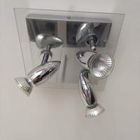 Lampadario Perenz da soffitto con 3 faretti