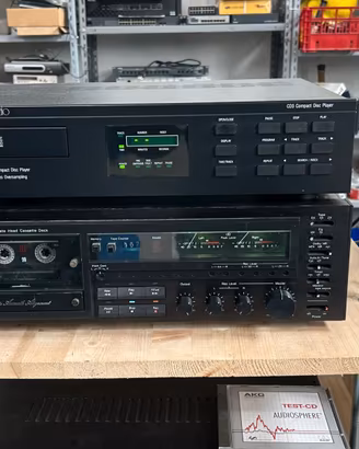 Nakamichi 670ZX+ Cambridge CD3+Marantz c94
