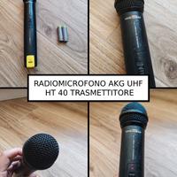 Radiomicrofono Trasmettitore AKG UHF HT40