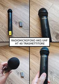 Radiomicrofono Trasmettitore AKG UHF HT40