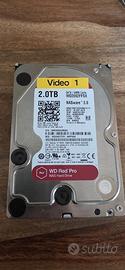hard disk WD Red Pro 2 TB