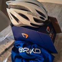 Briko casco bici bianco