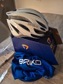 Briko casco bici bianco