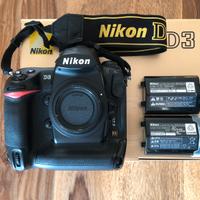 Nikon D3 kit completo