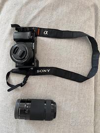 Sony a6000 Mirrorless - Kit Completo: 2 Obiettivi