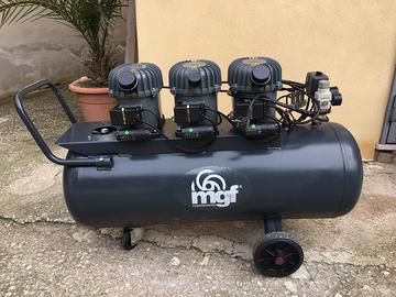 Compressore silenziato MGF 100 lt 220 volt