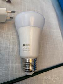 8 Lampadine philips hue color+bridge hub