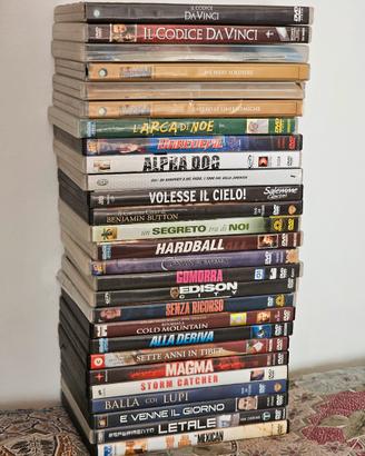 Set Lotto 27 DVD film generi vari 